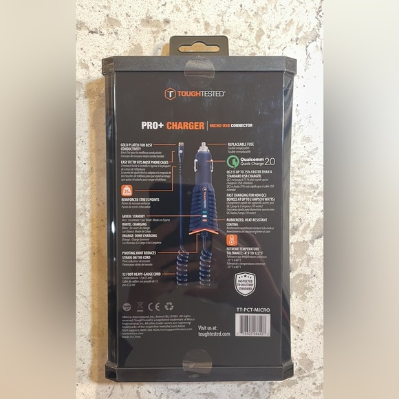 T Toughtested car charger - Picture 2 of 3